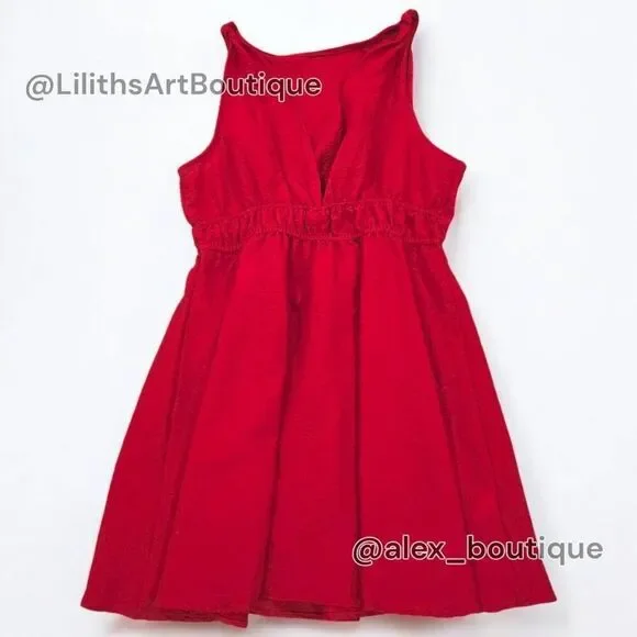 Knot A-line Dress(C047)-Size L for Women - Picture 7 of 11